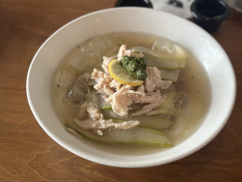 OTSEP Mangwon summer basil cold noodles, must-try brunch dish