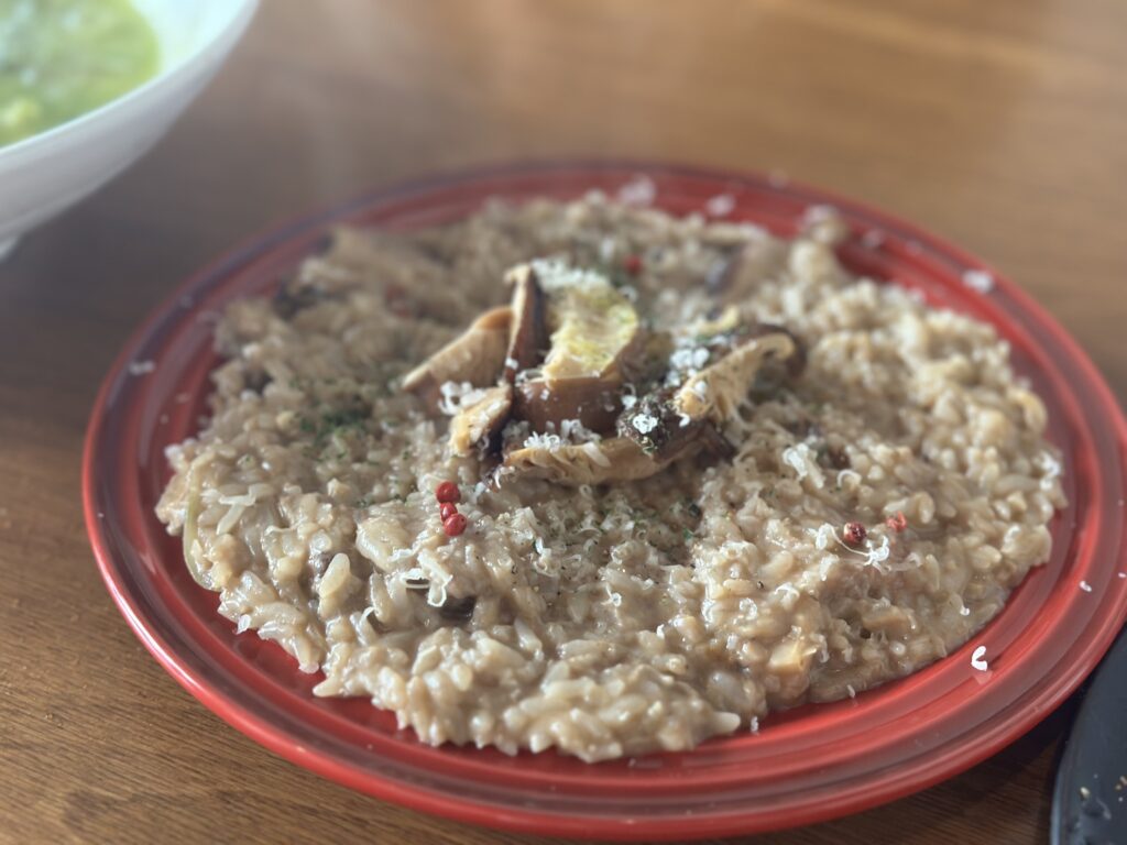 Mangwon OTSEP truffle mushroom risotto, popular brunch menu