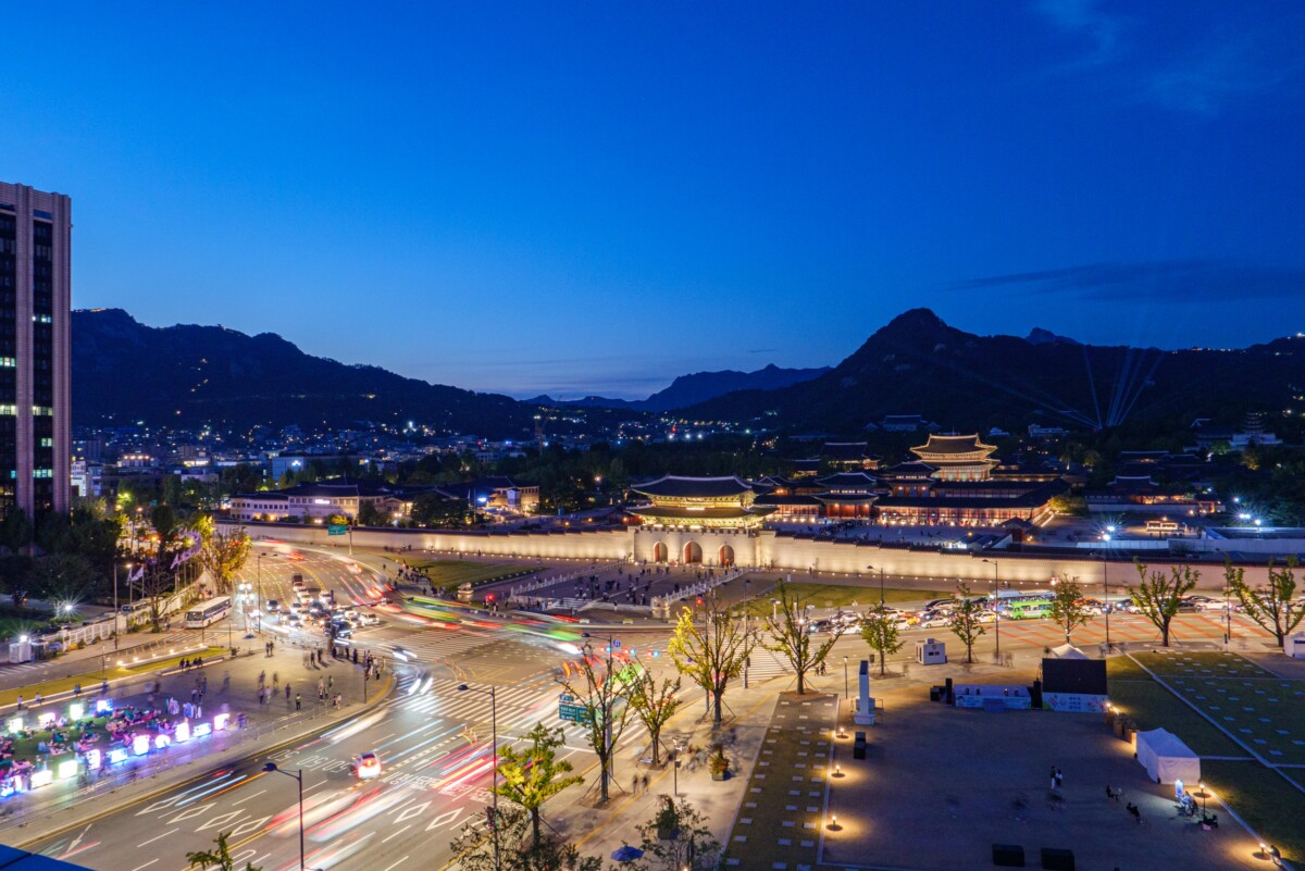 view of Kwanghwamoon, Seoul